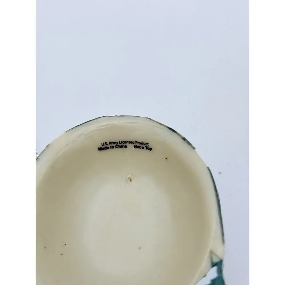 United States Army Christmas Ornament Lot Of 2 Hat And Boots Patriotic VG Cond